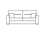 Melrose Sofa Range 2 Seater - Home Store Living
