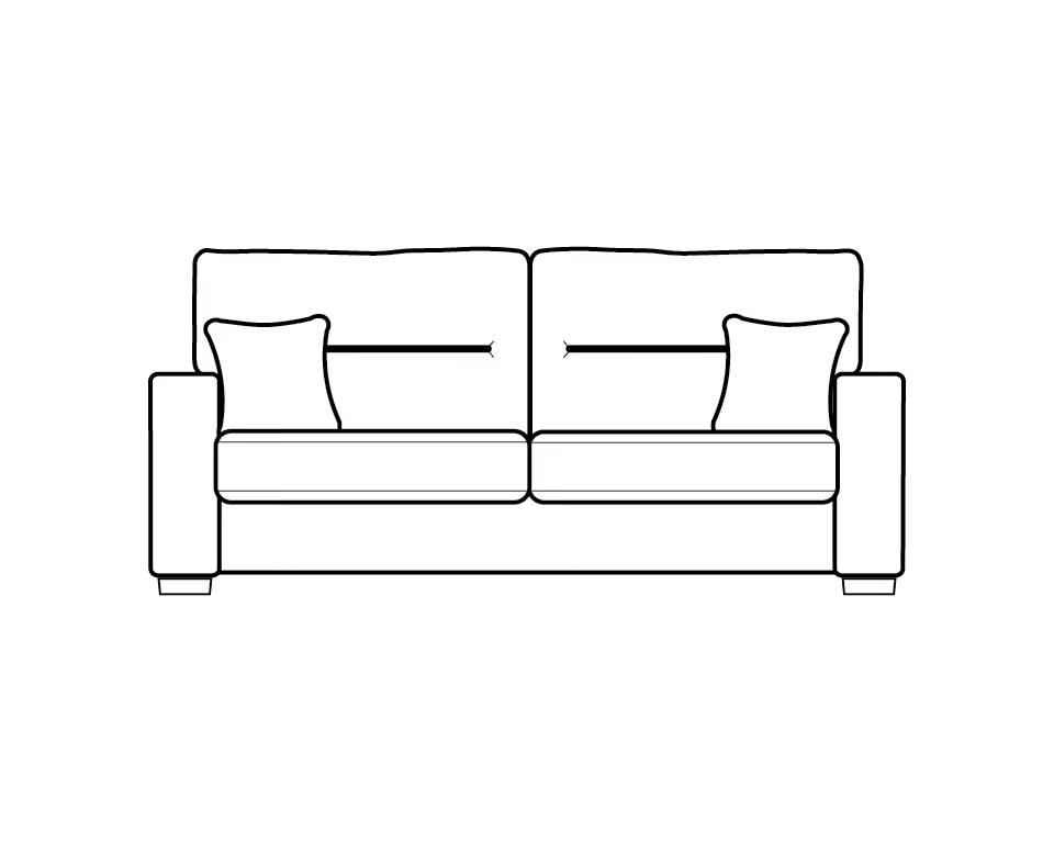 Melrose Sofa Range 2 Seater - Home Store Living