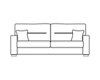 Melrose Sofa Range 3 Seater - Home Store Living