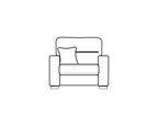 Melrose Sofa Range Armchair - Home Store Living