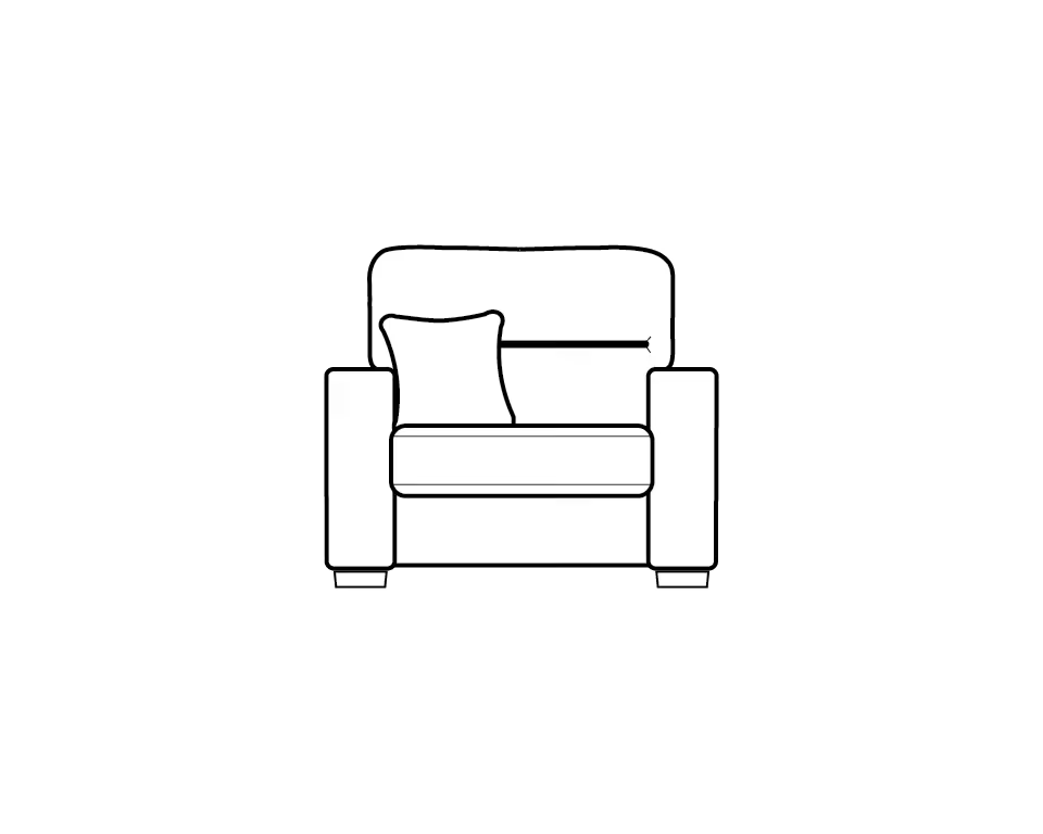 Melrose Sofa Range Armchair - Home Store Living