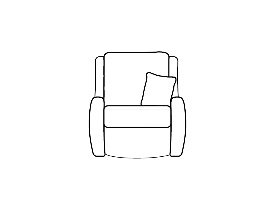 Melrose Sofa Range High Back Swivel Chair - Home Store Living
