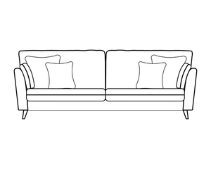 3 Seater (L197cm x D104cm x H88cm)