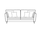 Petra High Back Sofa Range 2 Seater - Home Store Living