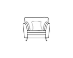 Petra High Back Sofa Range Armchair - Home Store Living