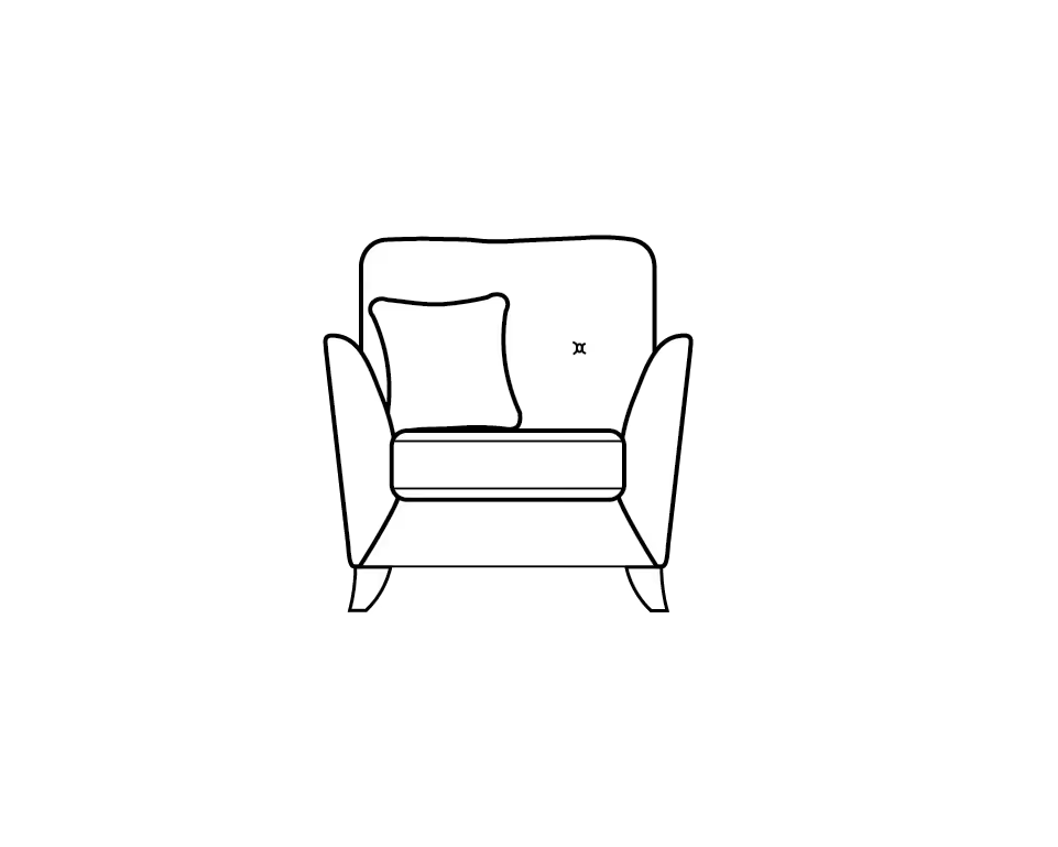 Jameson Mid-Century Sofa Range Armchair - Home Store Living