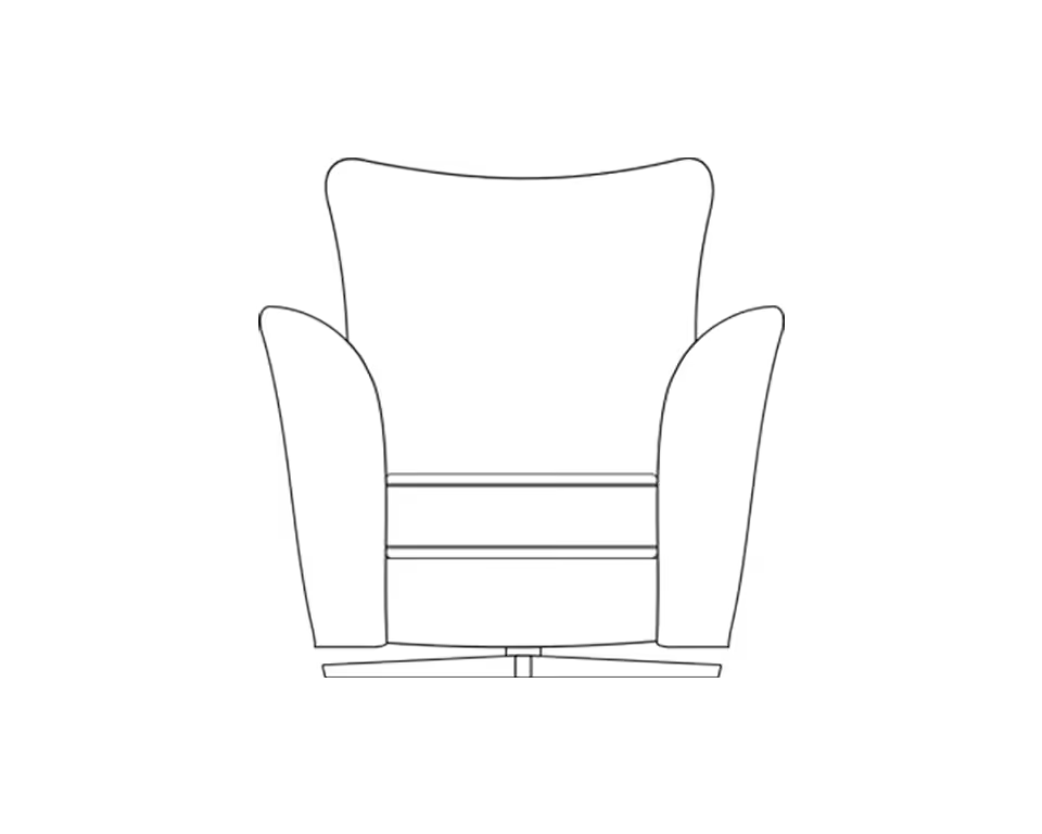 Ashley Button Back Sofa Range Accent Swivel Chair - Home Store Living