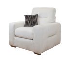 Melrose Chaise Sofa Range w/ Accents Lebus