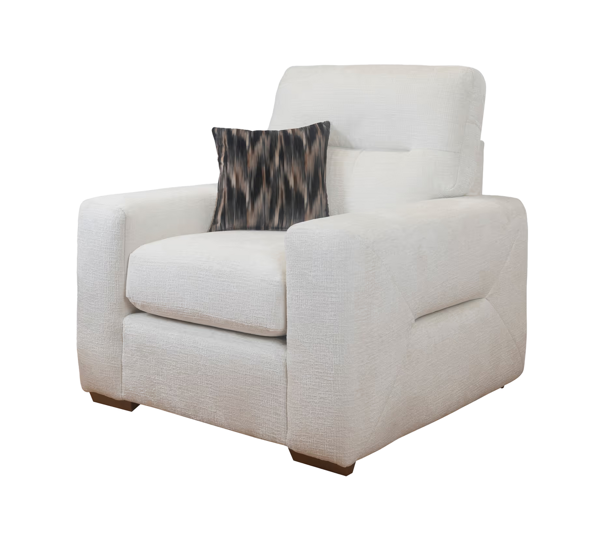 Melrose Chaise Sofa Range w/ Accents Lebus