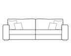 Layton Cord Sofa Range 4 Seater - Home Store Living
