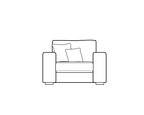 Layton Cord Sofa Range Armchair - Home Store Living