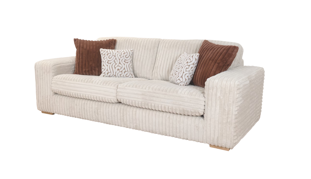 Layton Cord Sofa Range w/ Accents Lebus