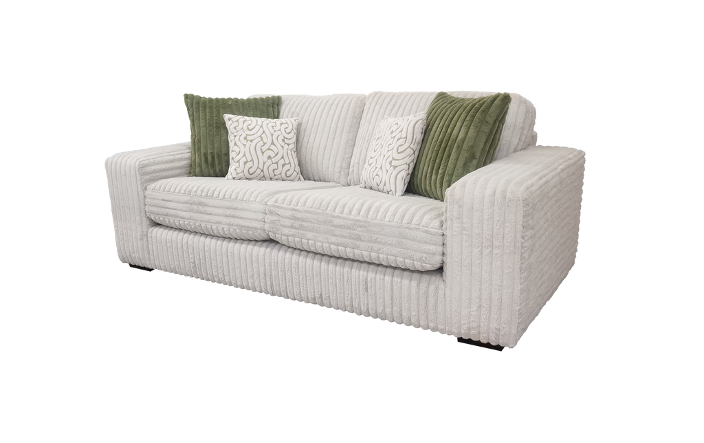 Layton Cord Sofa Range w/ Accents Lebus