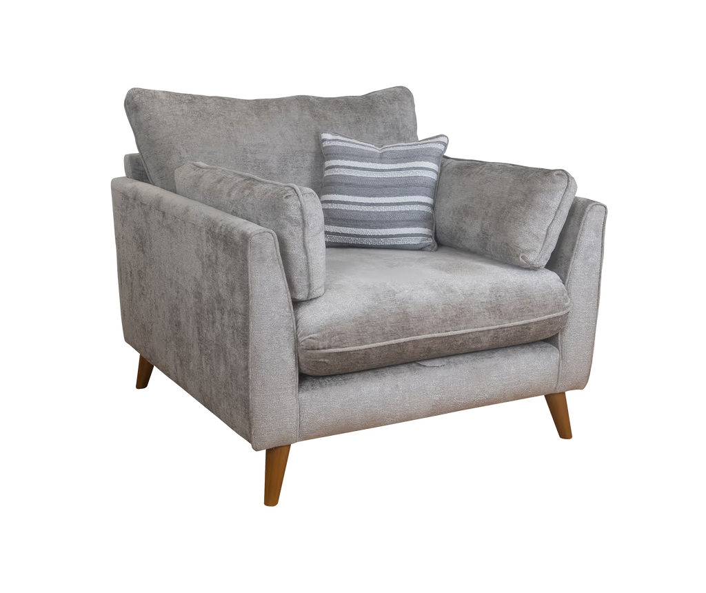Petra High Back Sofa Range w/ Accents Lebus