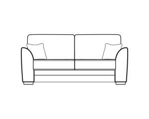 3 Seater (L209cm x D89cm x H92cm)