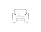 Ashford Mid-Century Sofa Range Armchair - Home Store Living