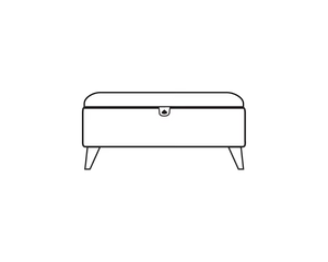 Storage Footstool (L84cm x D63cm x H42cm)