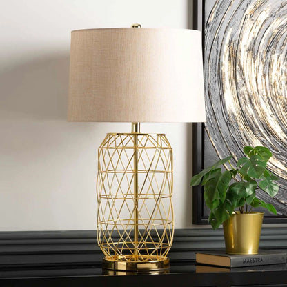 Gold Cage Lamp CIMC