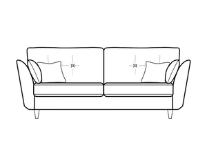 2 Seater (L172cm x D89cm x H96cm)