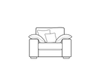 Midsummer Modular Sofa Range Chair - Home Store Living