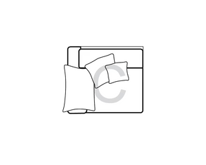 Small Arm Unit (Left or Right Hand) (L108cm x D99cm x H89cm)