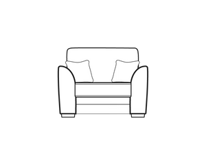 Love Chair (L122cm x D89cm x H92cm)