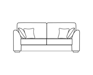 3 Seater (L207cm x D95cm x H97cm)