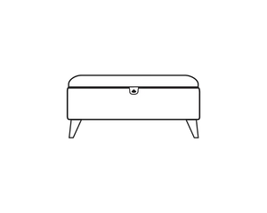 Storage Footstool (L84cm x D63cm x H42cm)