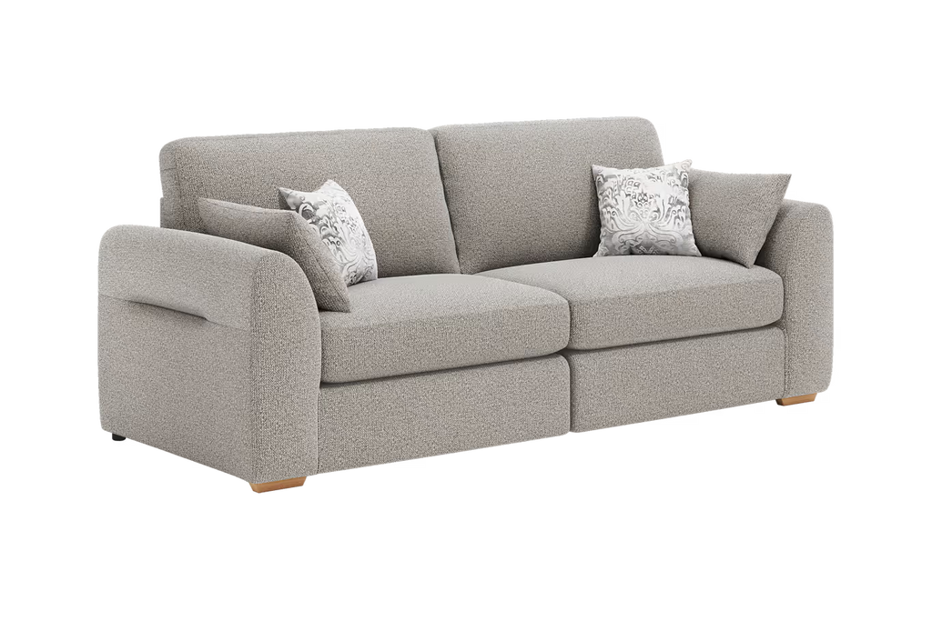 Grantley Rolled Arm Sofa Range w/ Accents Lebus