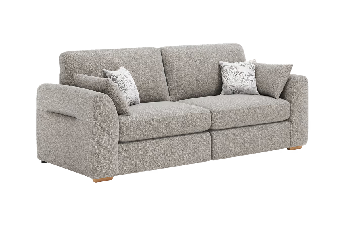 Grantley Rolled Arm Sofa Range w/ Accents Lebus