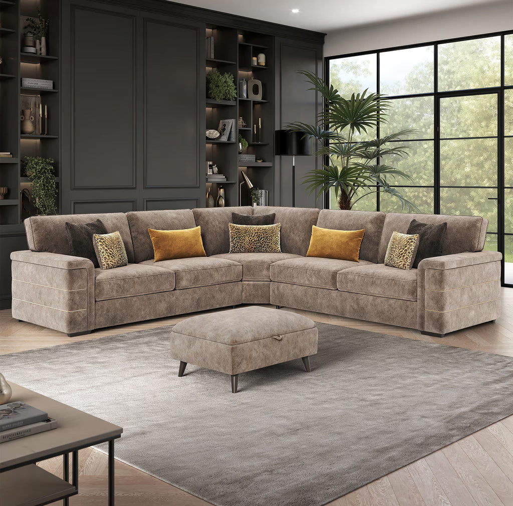 Finesse Premium Velvet Sofa Range Home Store Living