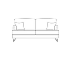 Padstow High Back Sofa Range 2 Seater - Home Store Living