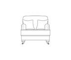 Padstow High Back Sofa Range Love Chair - Home Store Living