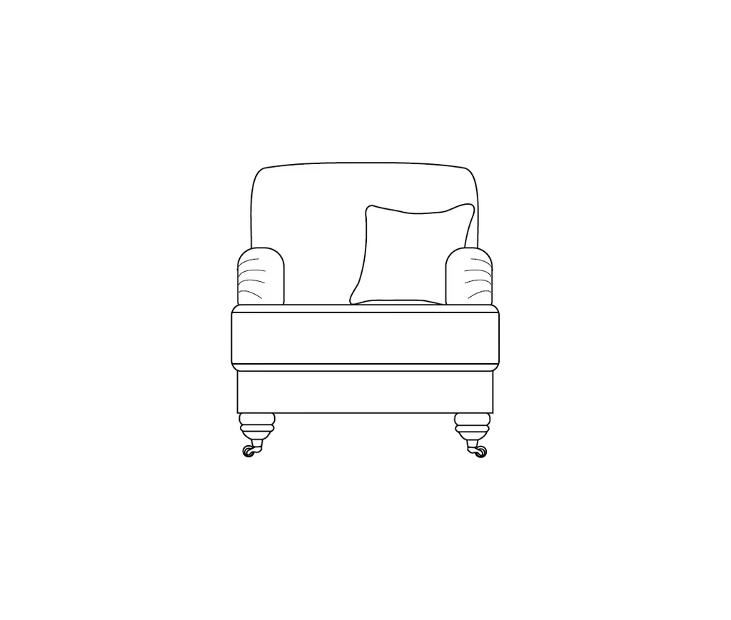 Padstow High Back Sofa Range Armchair - Home Store Living