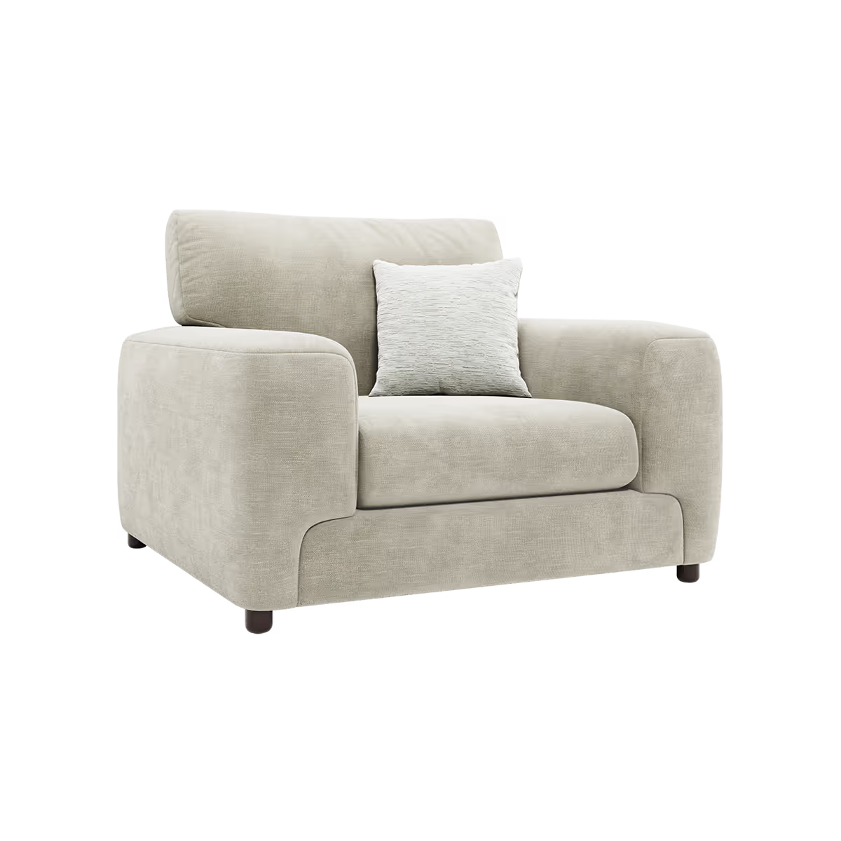 Enzo Track Arm Sofa Range w/ Accents Lebus