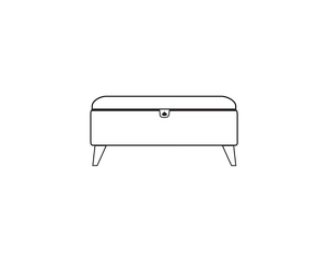 Storage Footstool (L84cm x D63cm x H42cm)