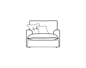 Love Chair (L122cm x D100cm x H90cm)