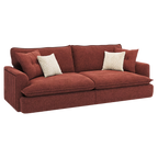 Bromley Fluted Chenille Sofa Range w/ Accents Lebus