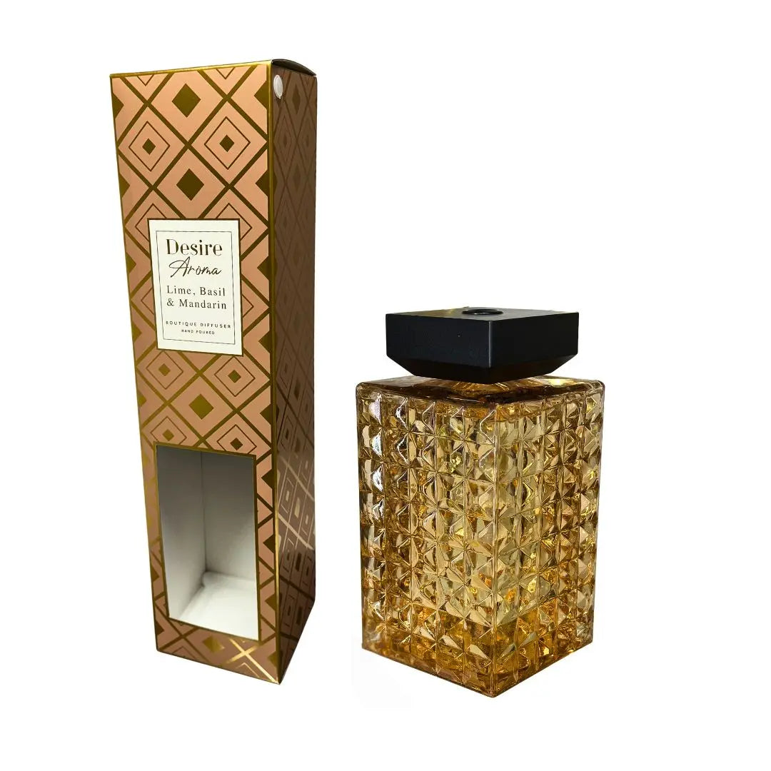 Desire Aroma Lime, Basil & Mandarin 2000ml Reed Diffuser Lesser & Pavey Ltd