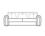 Charles Chesterfield Sofa Range 3 Seater - Home Store Living