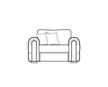 Charles Chesterfield Sofa Range Love Chair - Home Store Living