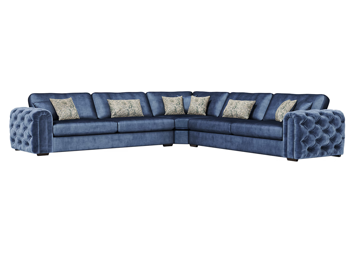 Charles Chesterfield Sofa Range w/ Accents Lebus