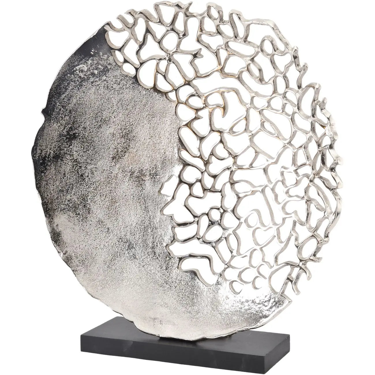 Coral Aluminium Sculpture Libra