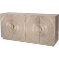 YS Coco 4 Door Silver Sideboard YS Interiors