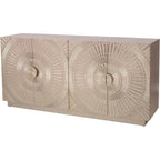 YS Coco 4 Door Silver Sideboard YS Interiors