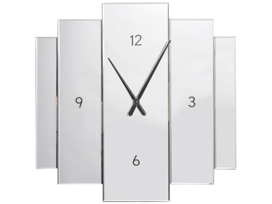 Aruna Modern Mirrored Wall Clock Home Store Living