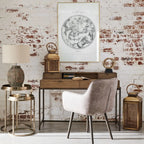 Constellation Map Set of 2 Side Tray Tables Home Store Living