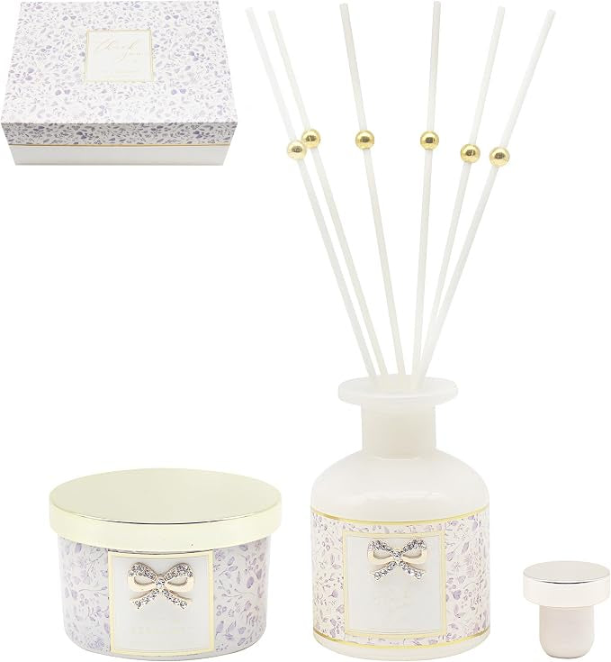 THANK YOU DIFFUSER & CANDLE OUD & BERGAMOT Lesser & Pavey Ltd