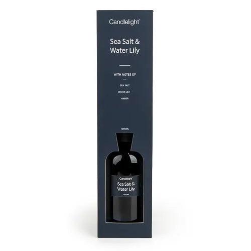 Candlelight Sea Salt & Water Lily 1000ml Reed Diffuser candlelight