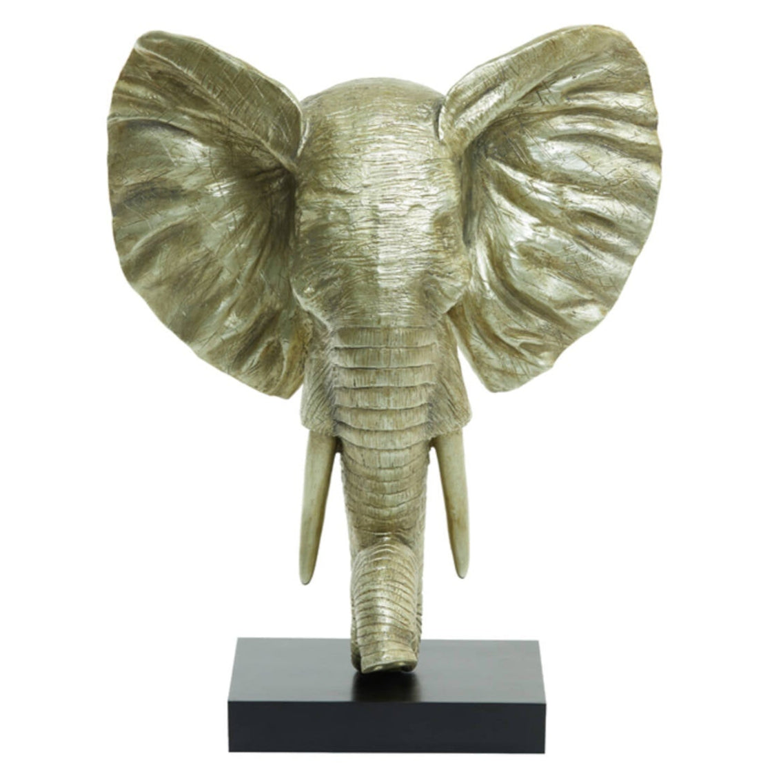 Ornament 38,5x19,5x49 cm ELEPHANT light gold Light and Living
